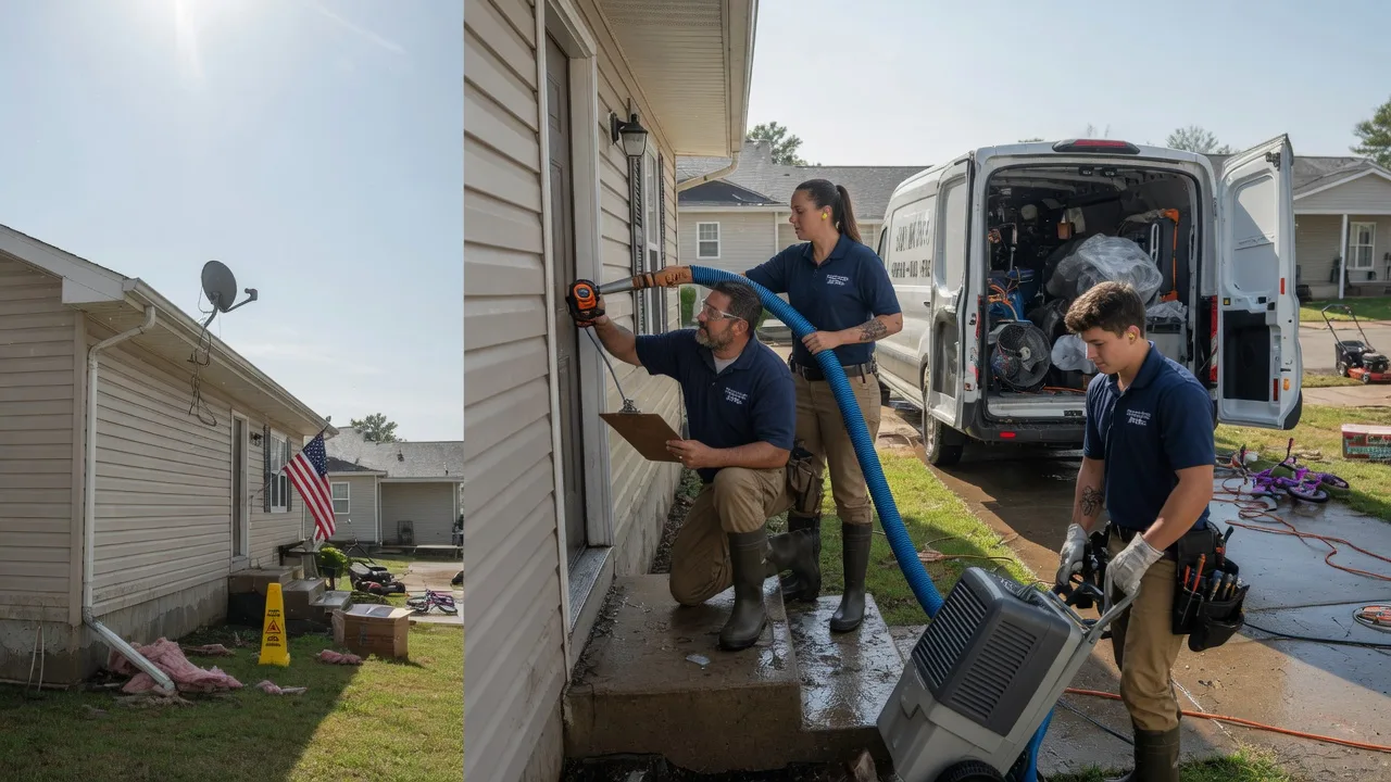 Ceiling Water Damage Restoration in Ralston, WY near me